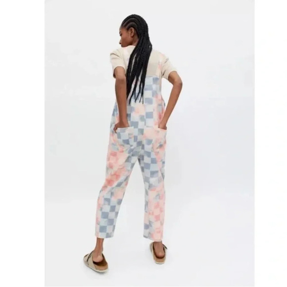 NWT BDG RYAN CHECKERED OVERALLS - Picture 2 of 6